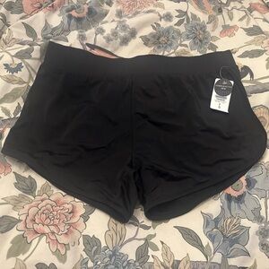 Women's Black Swim Shorts